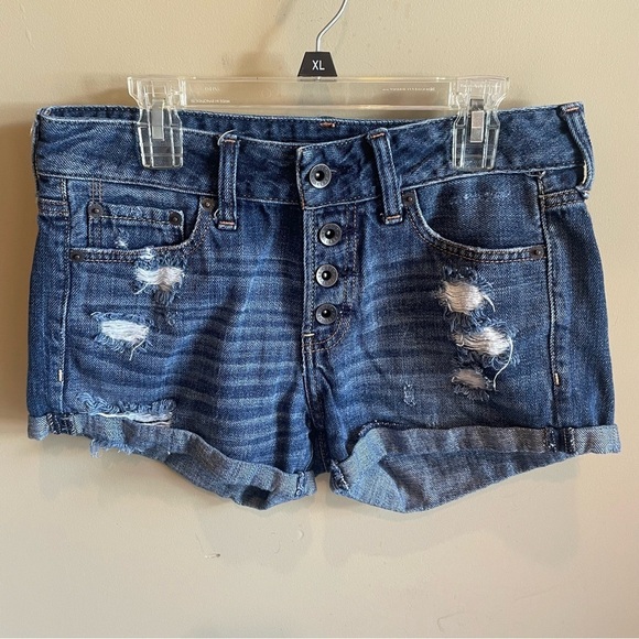 Abercrombie & Fitch Mid Rise Button Fly 24 - Picture 1 of 4